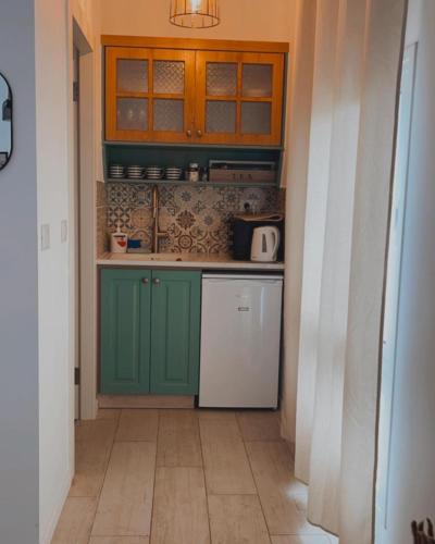 White view 주방 또는 간이 주방