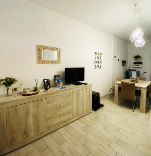 TV a/nebo společenská místnost v ubytování JP Central Home