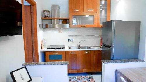 Una cocina o zona de cocina en Lighthouse Ladispoli al mare