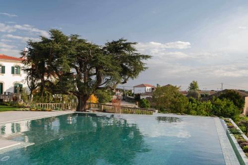 Πισίνα στο ή κοντά στο Casa do Cedro de Medelim