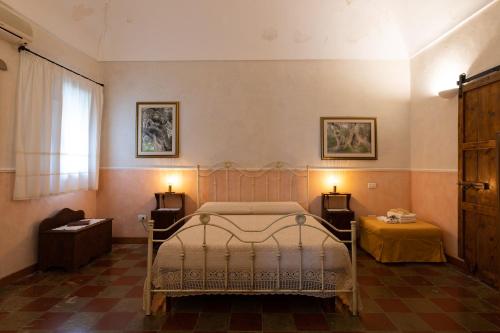 Agriturismo Case Don Ignazioにあるベッド