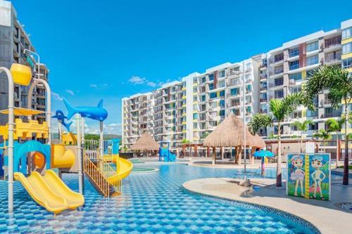 Bazén v ubytování Hermoso apartamento, con la comodidad de tu hogar! nebo v jeho okolí