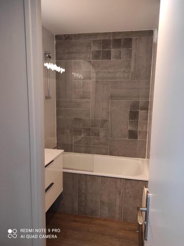 Koupelna v ubytování appartement belle vue