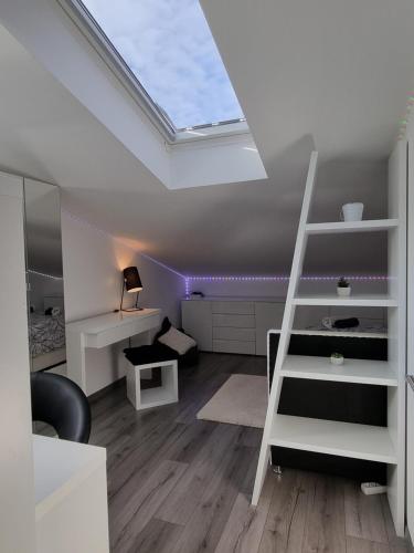 Postel nebo postele na pokoji v ubytování Sea View Medulin Apartment - Orijeta