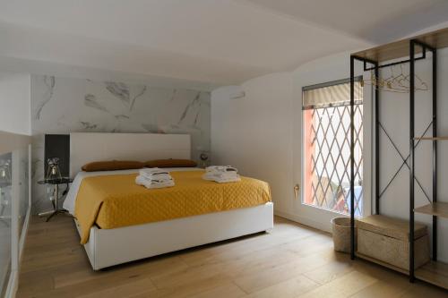 Krevet ili kreveti u jedinici u okviru objekta Stadio☆☆☆☆☆ - San Luca Apartment