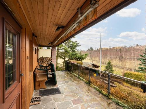 Balkoni atau teres di Tranquil Stay, Güntersberge