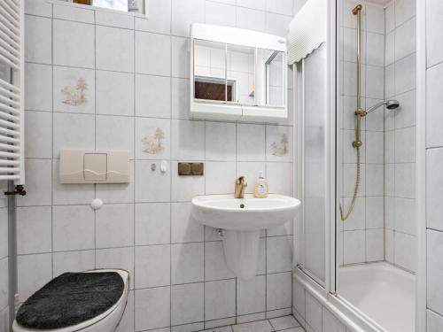 Bilik mandi di Tranquil Stay, Güntersberge