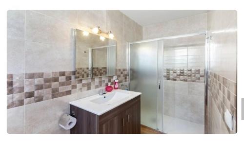 Koupelna v ubytování Apartamento en Olvera