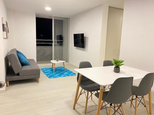 Posezení v ubytování Apartamento Nuevo Excelente Ubicación Ibague