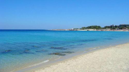 a view of the beach with the ocean at Casa Dodò al mare di Soverato in Soverato Marina