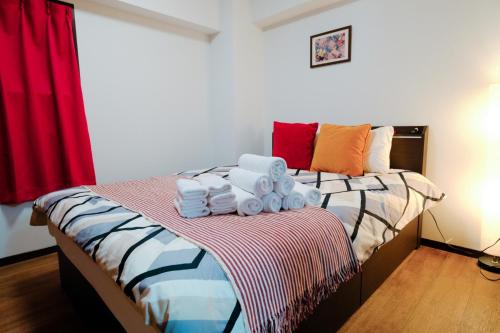 Кровать или кровати в номере 51st Prosper - Vacation STAY 28920v