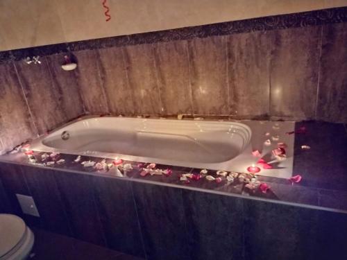Ванна кімната в HOTEL CAMPESTRE VILLAS de SANTA RITA