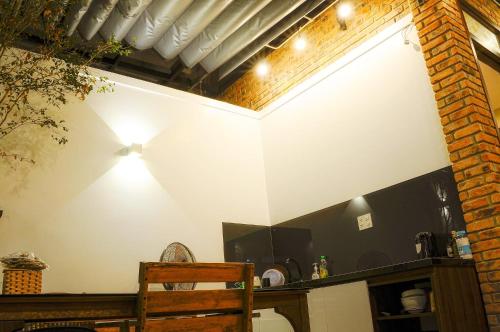 Dapur atau dapur kecil di Chi’s homestay