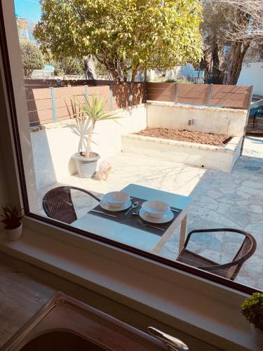 Posezení v ubytování Louvros Luxury Suites