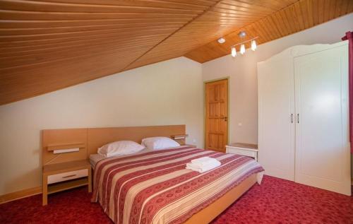 Postel nebo postele na pokoji v ubytování Idilė Bed & Breakfast - Visaginas
