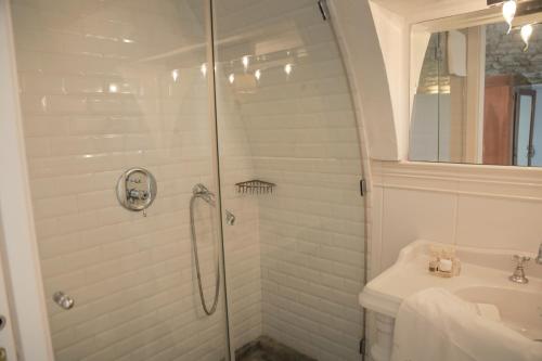 Koupelna v ubytování Gli Orti Di Malva B&B