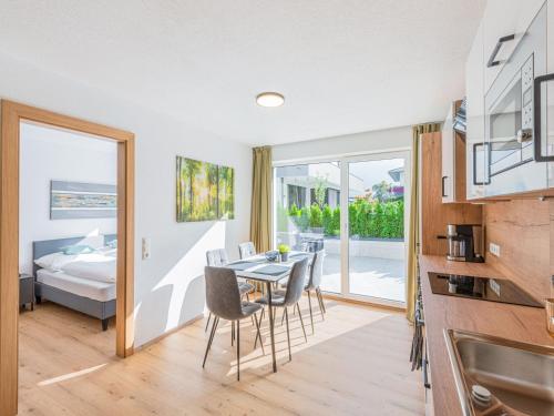 Postel nebo postele na pokoji v ubytování Apartment Alpenherz