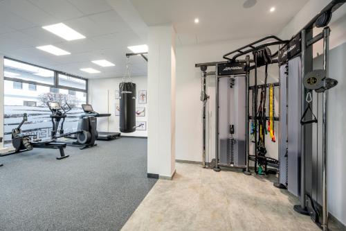 Pusat kecergasan dan/atau kemudahan kecergasan di AVALON Hotel Bad Reichenhall