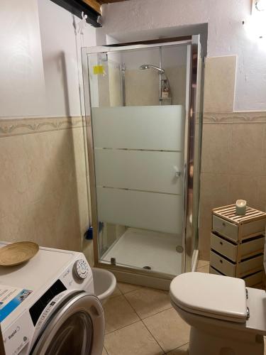 Vonios kambarys apgyvendinimo įstaigoje Bon Bon