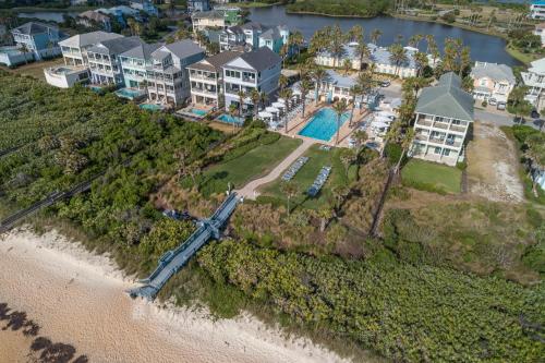 an aerial view of a house on the beach at 851 Cinnamon Beach in Palm Coast