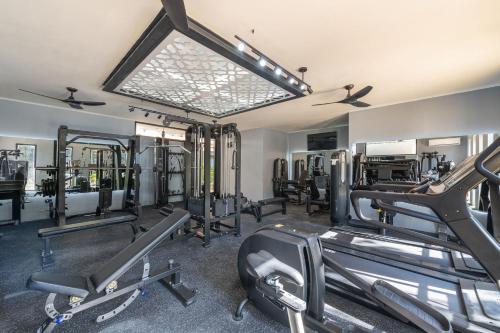 Fitness centrum a/nebo fitness zařízení v ubytování Irie Tulum