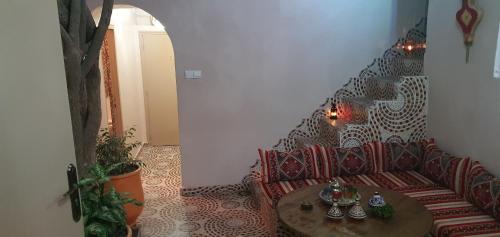 Area soggiorno di Surf Riad Taghazout