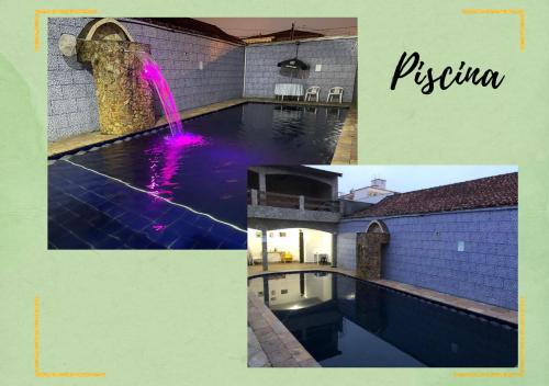 בריכת השחייה שנמצאת ב-Pousada&Hostel Lincoln Praia Grande או באזור
