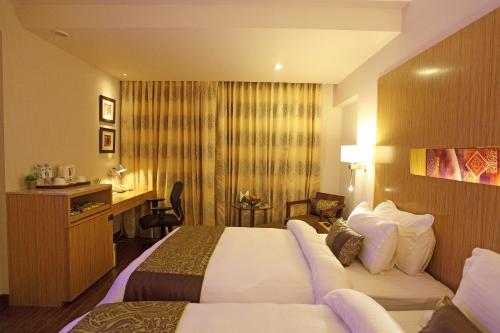Comfort Inn Legacyにあるベッド