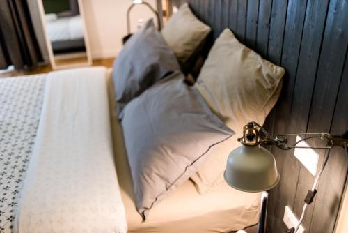 Letto o letti in una camera di Terzopiano