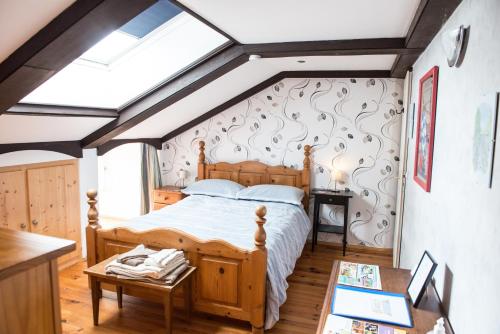 Säng eller sängar i ett rum på Viella Vacances