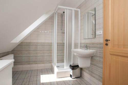 Un baño de Penzion Prátr
