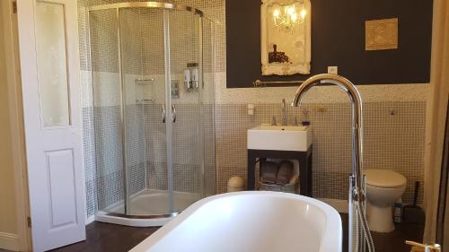 Ty Gorre Ker Studio Rooms tesisinde bir banyo