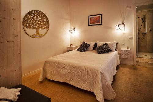 Katil atau katil-katil dalam bilik di Maso al Sole Agriturismo