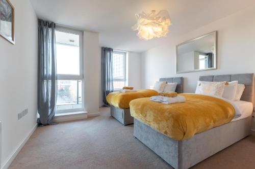 Gallery image of Amber Apartment Oasis - Your Gateway to Southampton's Vibrant Heart, Port, Shopping in Southampton