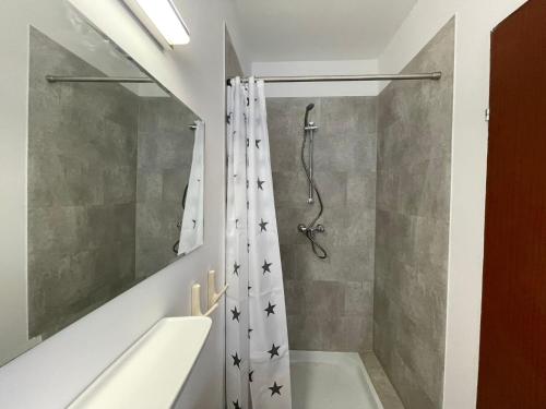 Salle de bains dans l'établissement Fleckalm Chalets