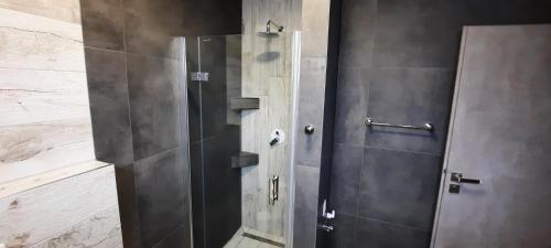 Koupelna v ubytování Apartmány Aktiv Lipno