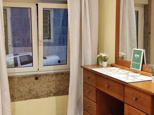 Ett badrum på Apartamento acolhedor no coração de Lisboa