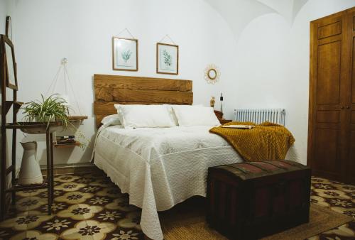 Ένα ή περισσότερα κρεβάτια σε δωμάτιο στο CASA RURAL LA LIBERTAD
