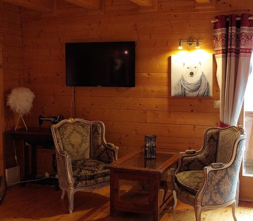 Photo de la galerie de l'établissement Chambre d'hôtes L'ours Bleu, aux Diablerets