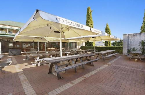 Restaurace v ubytování Central Hotel Stroud