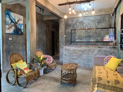 Zona de estar de Dayon Hostel