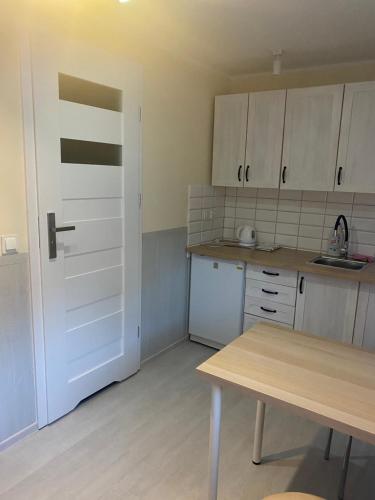 Kuchyň nebo kuchyňský kout v ubytování Villa Tara