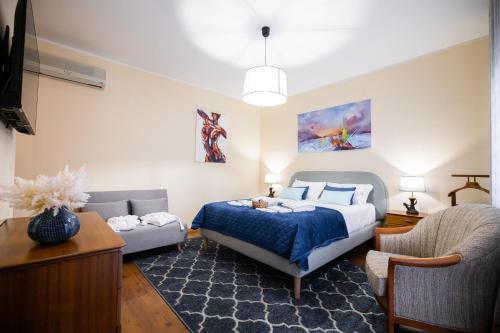 Postel nebo postele na pokoji v ubytování Green House - Douro