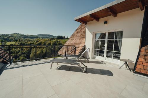Un balcón o terraza de Weinquartier Pichler-Schober