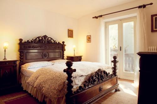 Krevet ili kreveti u jedinici u objektu B&B Villa Dolomites Hut