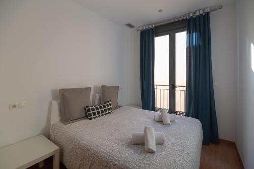 Postel nebo postele na pokoji v ubytování Apartamento El Carmen by Be Alicante