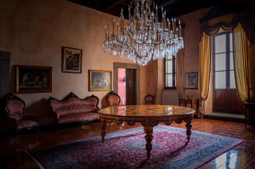 Χώρος καθιστικού στο Bed and Breakfast Donna Olimpia