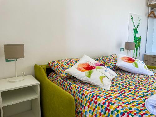 Ein Bett oder Betten in einem Zimmer der Unterkunft Hot Peppers Apartments