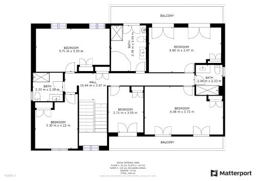 a floor plan of a house at Casa Rural Sierra Oeste in Madrid