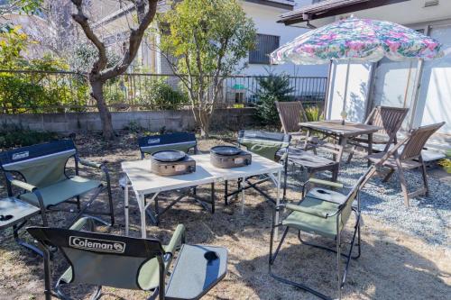En restaurang eller annat matställe på Garden Villa Yugawara Kajiya - Vacation STAY 23110v
